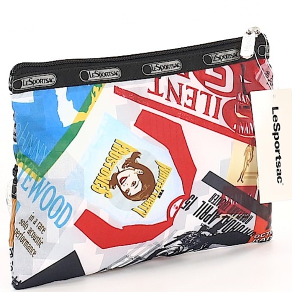 NWT LeSportsac Fun & Colorful Clutch Bag - Picture 2 of 4